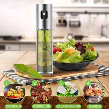 100ML Oil Spray Bottle for Easy and Precise Spraying - Clarify.pk