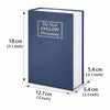 Luxury Dictionary Book-Style Hidden Safe Locker with Combination Lock (small) - Trenducts.pk