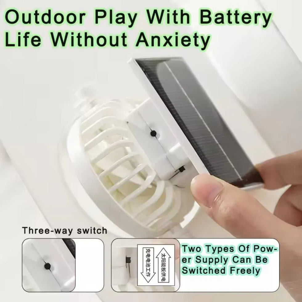 Cooling Fan Sun Hat - Adjustable Temperature Controller and Breathable Design for Sun Protection and Outdoor Activities - Clarify.pk