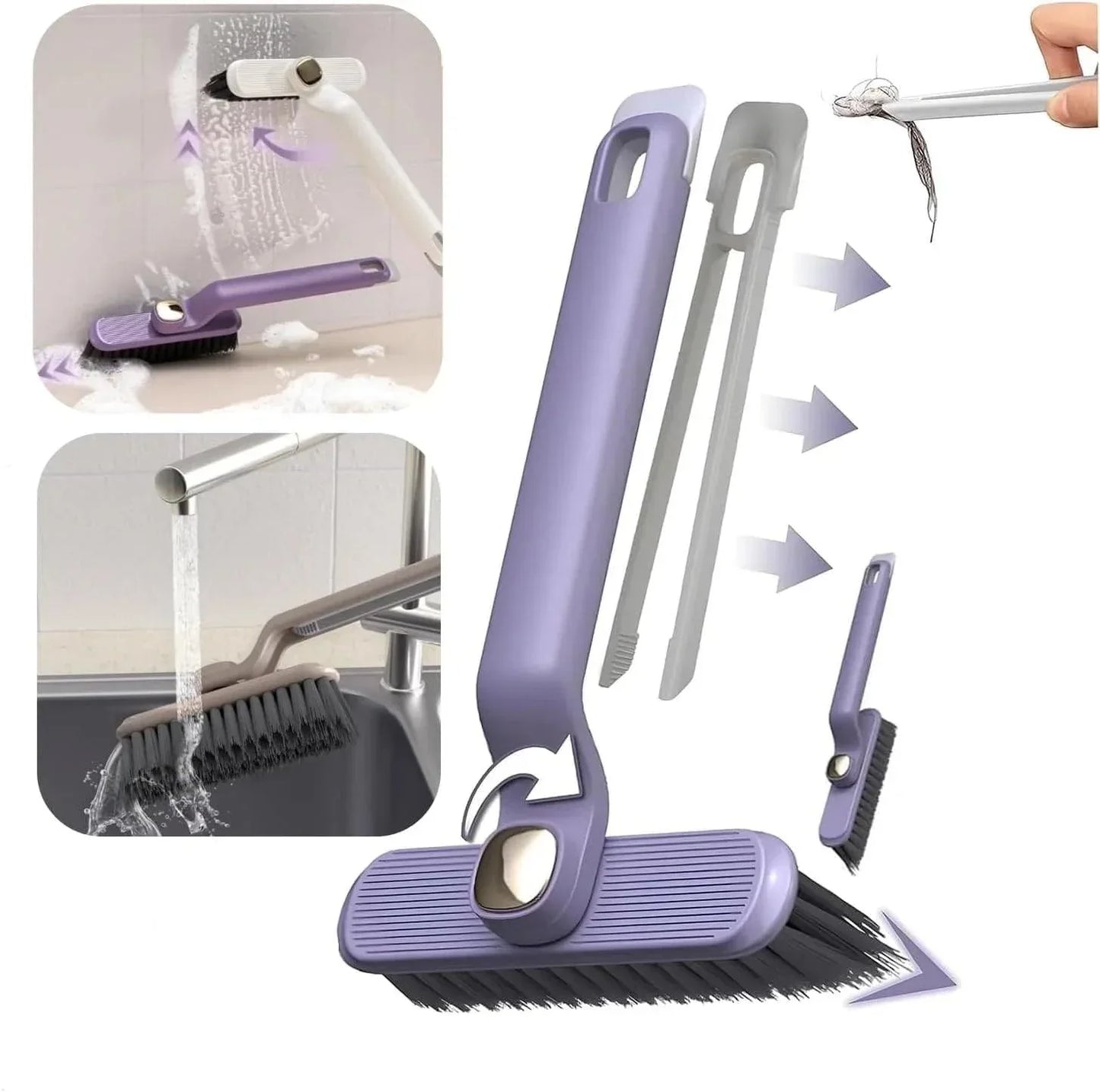 Rotating V Shaped Brush for Efficient Cleaning Solutions - Clarify.pk