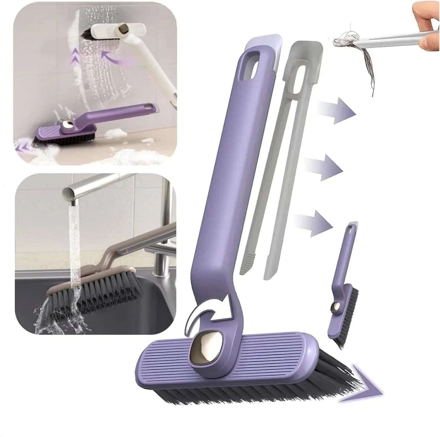 Rotating V Shaped Brush for Efficient Cleaning Solutions - Clarify.pk
