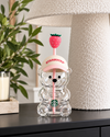 Cute Bearista Sipper with Straw & Strawberry Topper