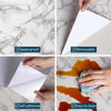 Self-Adhesive Marble-Style Wallpaper Stickers for Kitchen Cabinets and Furniture Decor - Clarify.pk