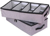 Under Bed Storage Organizer – Foldable, Dustproof & Transparent