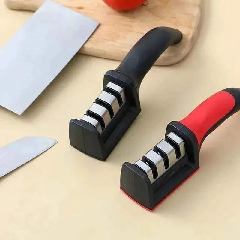 Knife Sharpener 4 Stages Multi-function Sharpening Tool - Clarify.pk
