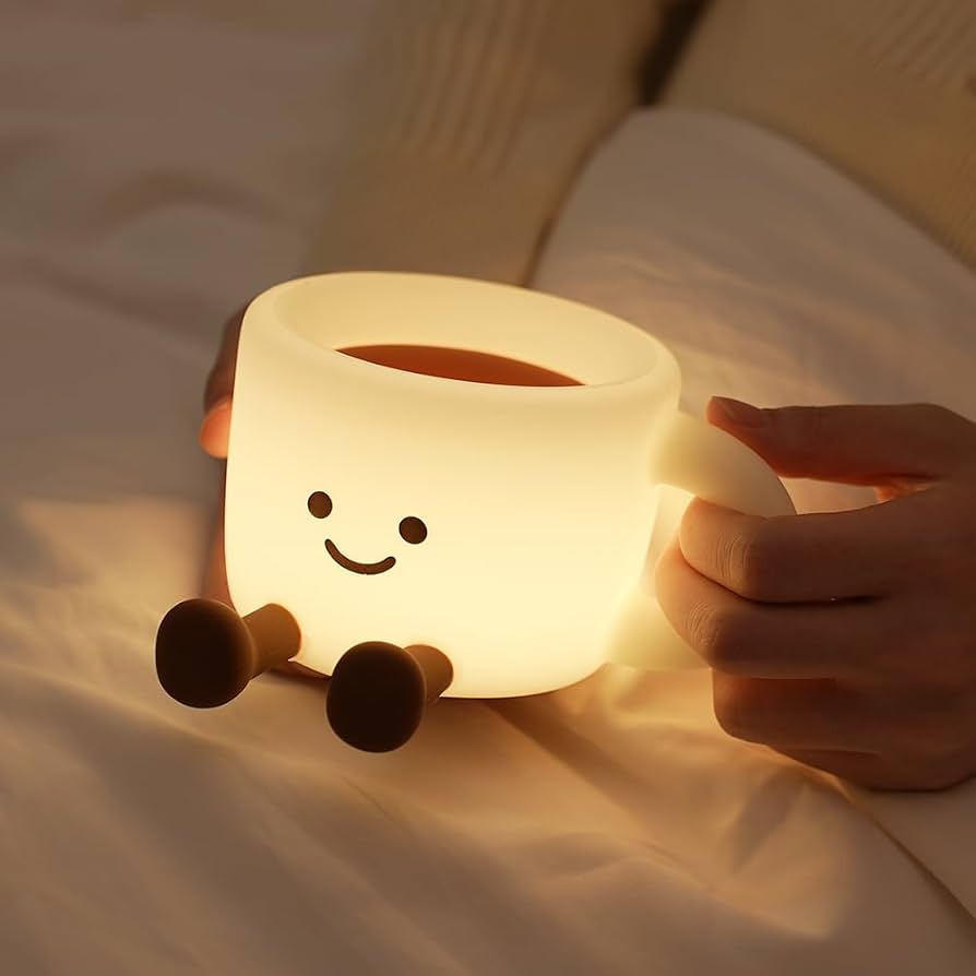Rechargeable Coffee Cup Silicone Night Lamp