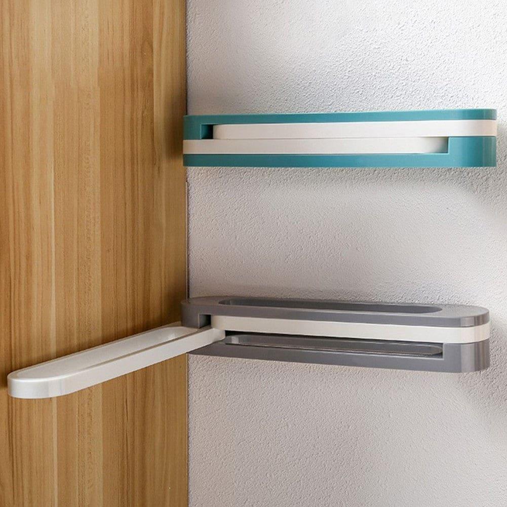 Wall Mounted Shoe Organizer and Towel Rack for Bathroom and Entryway - Clarify.pk