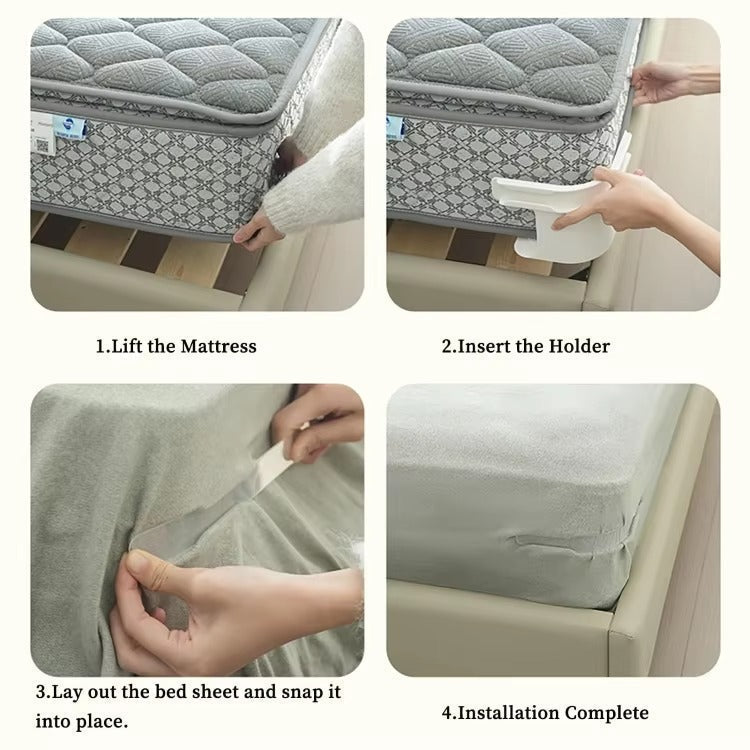 Bedsheet Gripper Set – Pack of 4