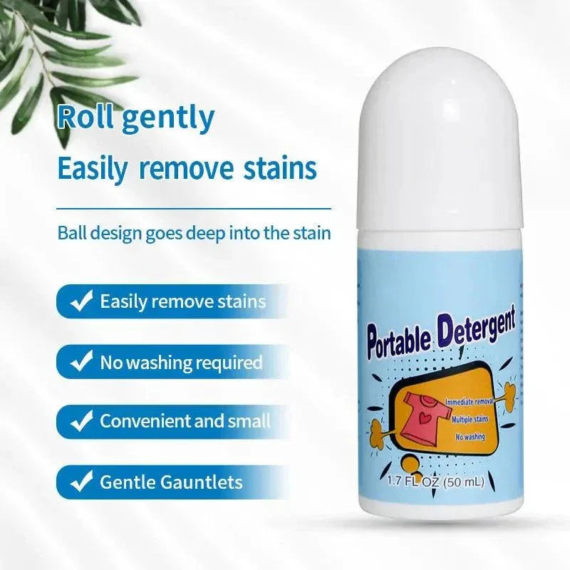 Portable Stain Remover - Rolling Bead Stain Remover for Easy Cleaning and Travel - Clarify.pk