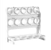 3-Tier Egg Storage Organizer, Large Capacity Egg Rack For Refrigerator,Collapsible Egg Tray - Clarify.pk