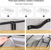Under Bed Storage Organizer – Foldable, Dustproof & Transparent