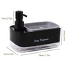 2-in-1 Soap Dispenser with Sponge Dispenser Holder – Kitchen Sink Organiser
