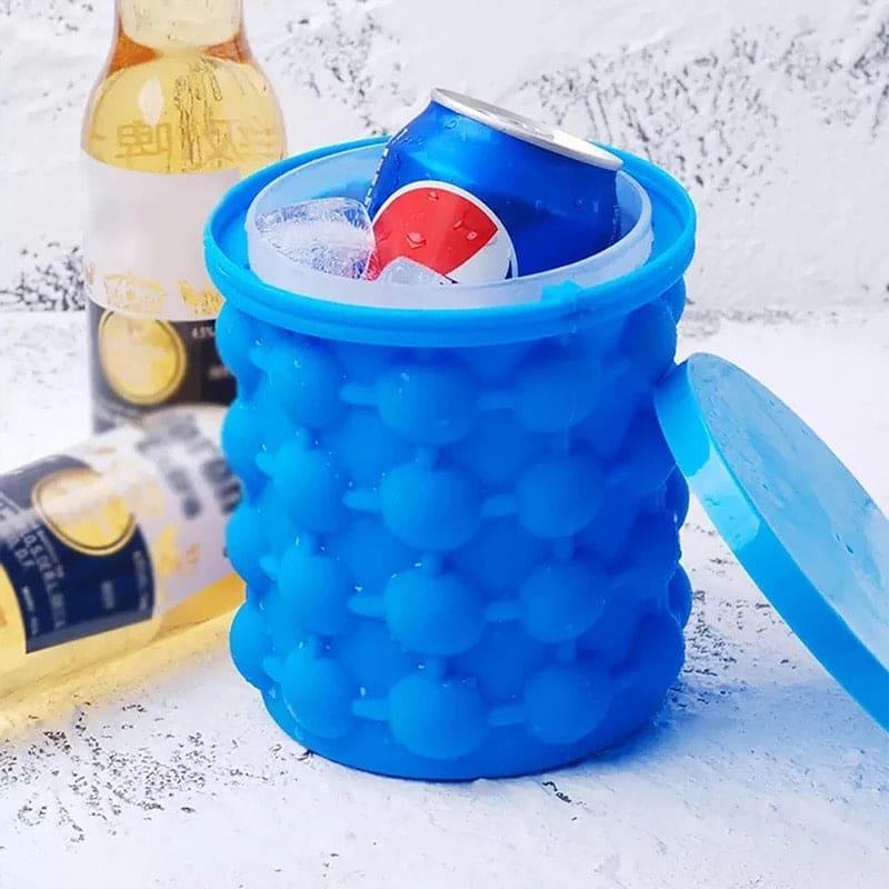 Silicone Ice Bucket for Parties and Events - Durable and Flexible Design - Clarify.pk