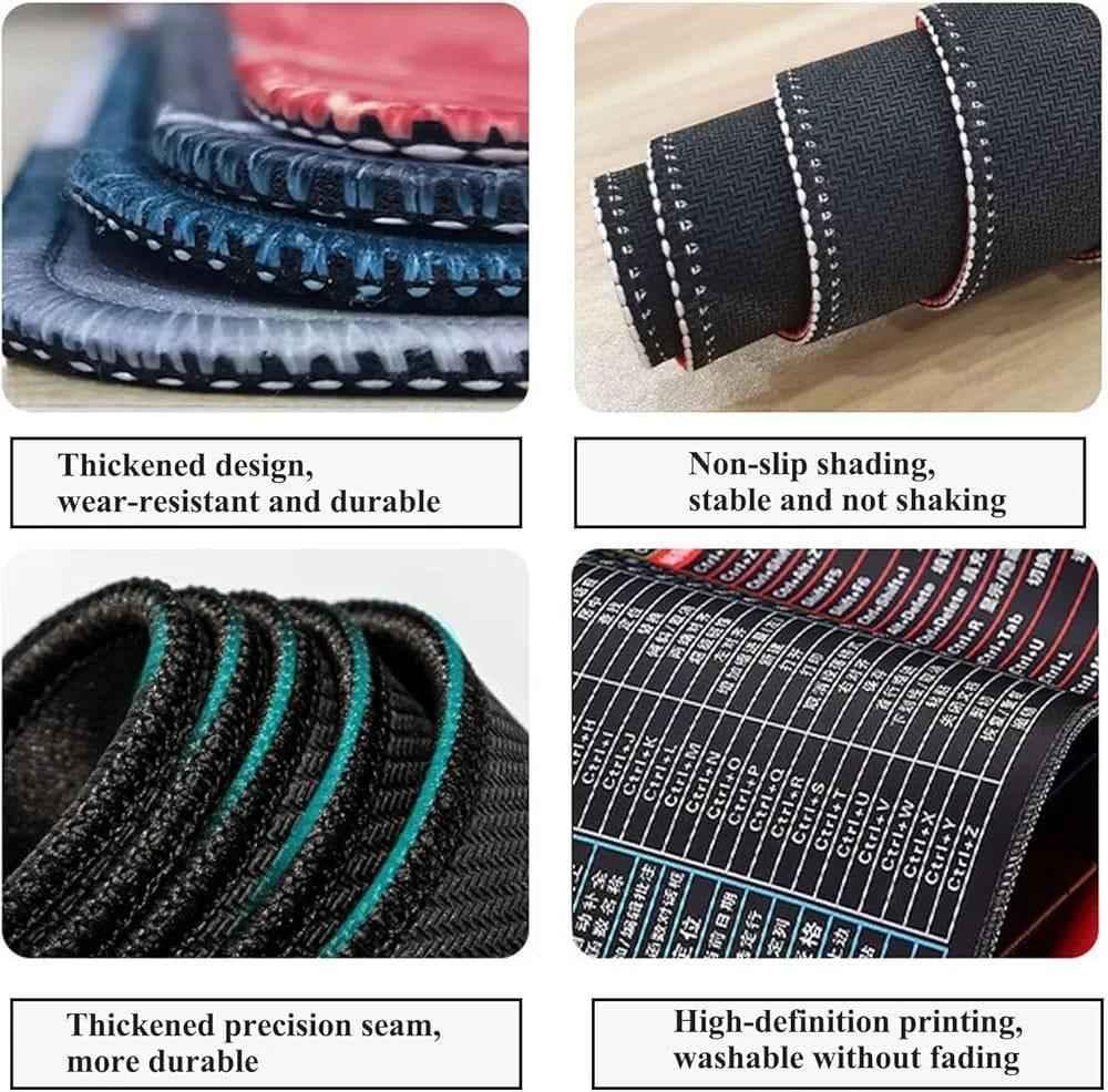 Computer Shortcut Keys Mat for Enhanced Quick Access and Productivity - Clarify.pk