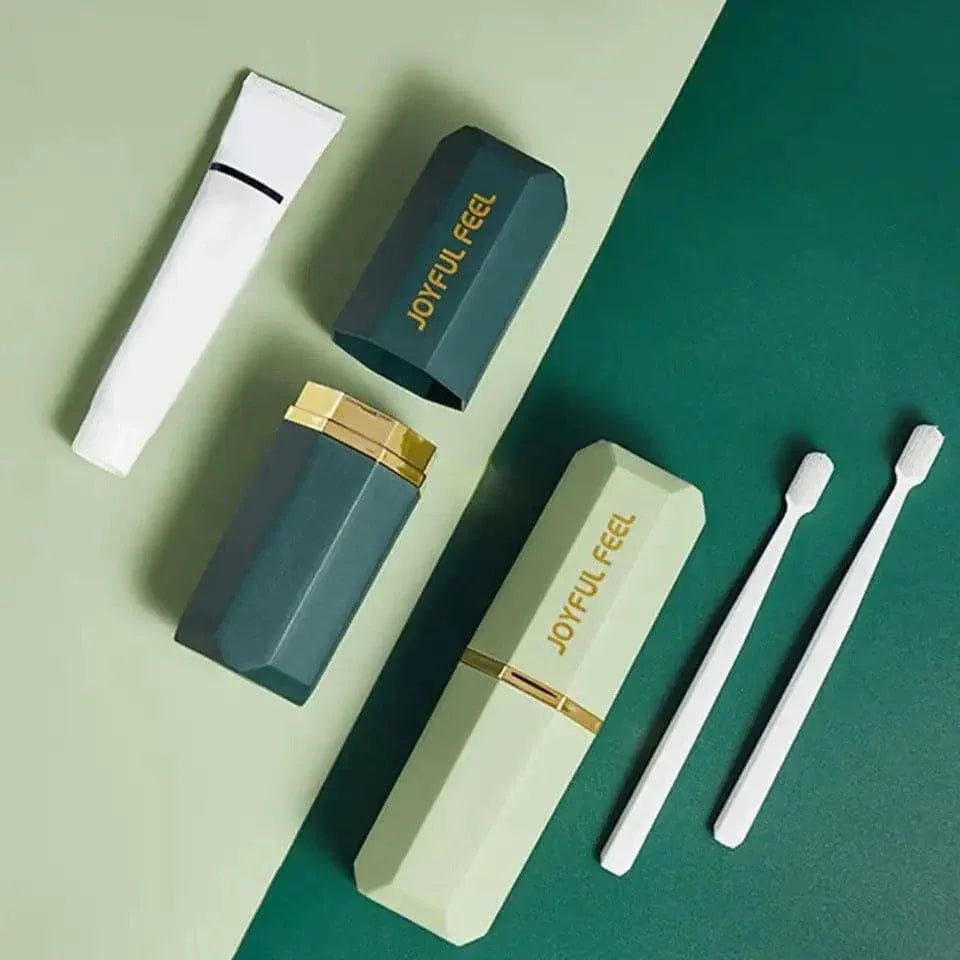 Portable Toothbrush Case for Travel and Hygiene Essentials - Clarify.pk