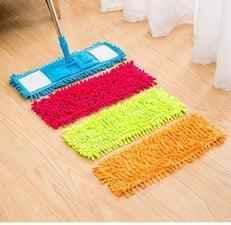 Microfiber Flat Mop for Efficient Floor Cleaning and Dusting