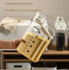 Premium Cereal Dispenser - Grain Jar with Measuring Cup