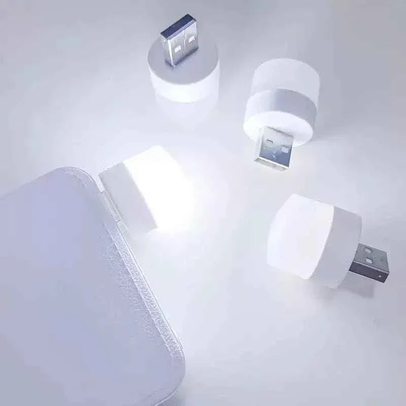Mini USB LED Night Light - Portable LED Bulb for Home and Travel - Clarify.pk