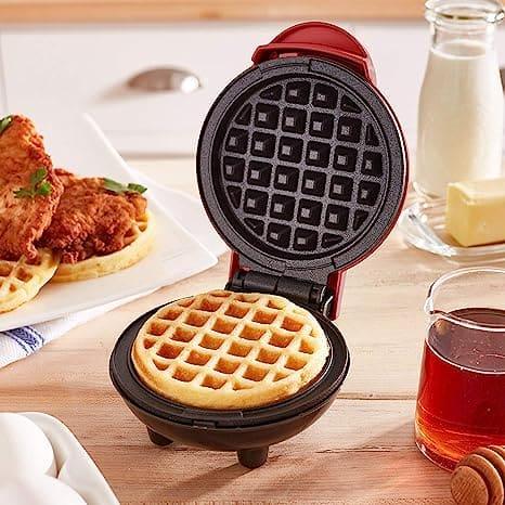 Mini Waffle Maker - Compact and Easy-to-Use for Quick Breakfasts - Clarify.pk