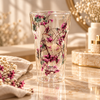 Floral Double-Wall Glass Tumbler Glass