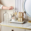 Rotating Luxury Cosmetic Organizer – 360° Vanity Station
