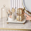 Rotating Luxury Cosmetic Organizer – 360° Vanity Station