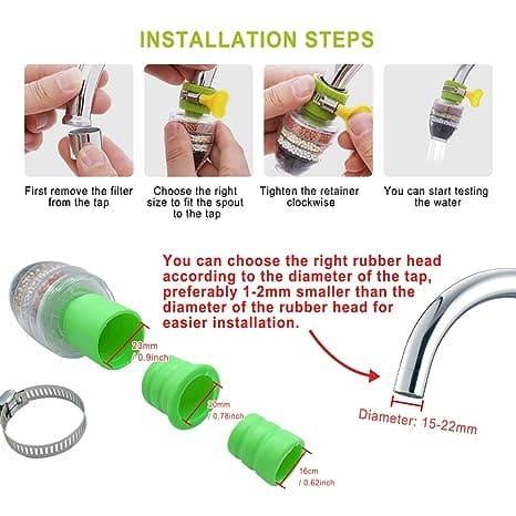 Water Filter Nozzle for Clean and Safe Drinking Water - Clarify.pk