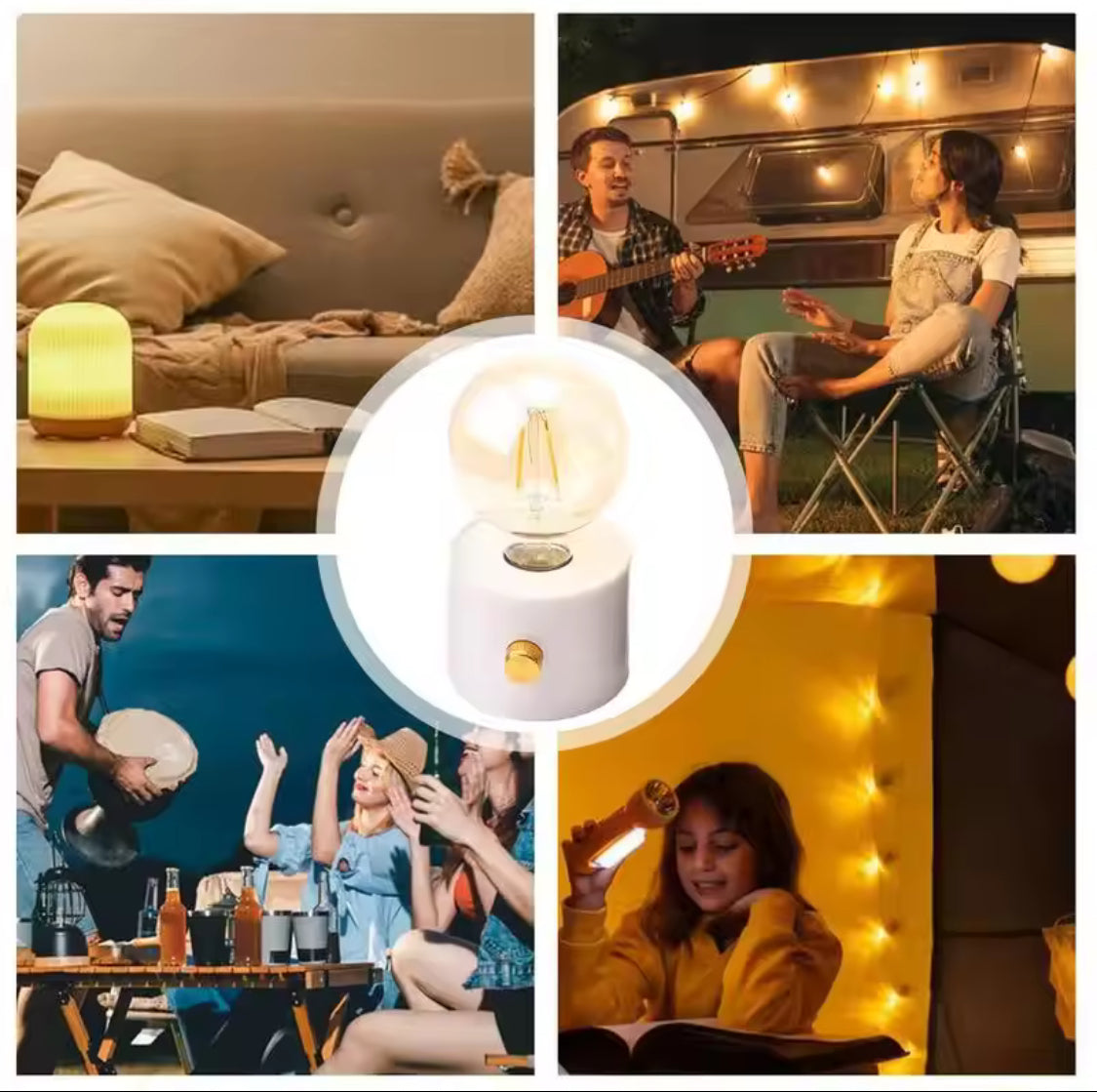 LED Retro Night Bulb Lamp – Classic Glow