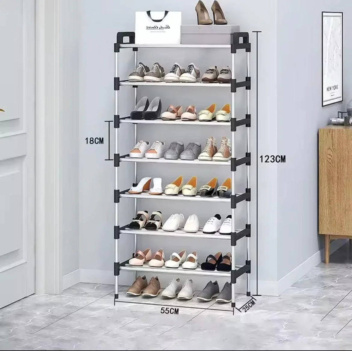 High-Quality Attachable Shoe Rack