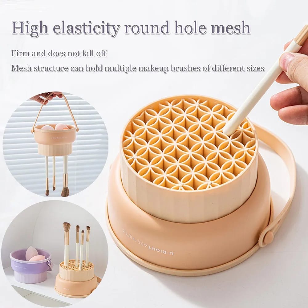 3-in-1 Makeup Brush Cleaner, Dryer & Storage Bowl