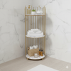 Royal Crown 3-Tier Luxury Cupcake & Dessert Display Tower Rack