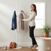 Multifunctional Circular Base Standing Clothes Rack – Heavy Duty