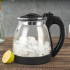 Heat Resistant Glass Teapot Set – 900ml Kettle with Stainless Steel Filter & 4 Cups - Clarify.pk