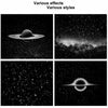 USB Galaxy Projector Light - Car Roof Ambient Night Light & Interior Atmosphere Lamp