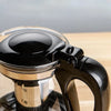 Heat Resistant Glass Teapot Set – 900ml Kettle with Stainless Steel Filter & 4 Cups - Clarify.pk