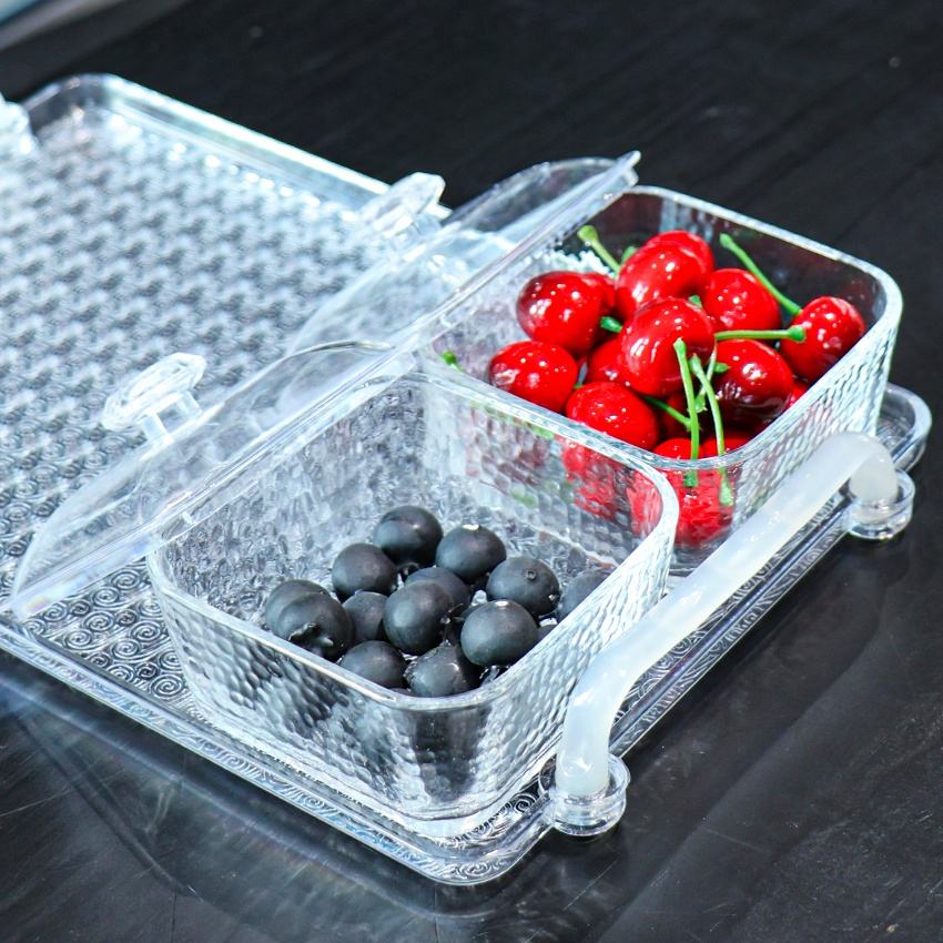 Retro-Style Glass Candy & Dried Fruit Storage Jar
