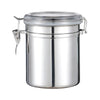 Stainless Steel Sealed Tank Food Coffee Beans Snack Storage Cans Tea Leaf Container Organizer Kitchen Accessories - Clarify.pk
