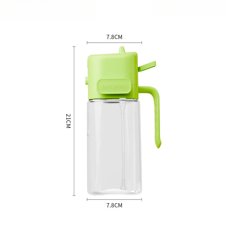 2-in-1 Kitchen Oil Spray & Pour Dispenser with Handle