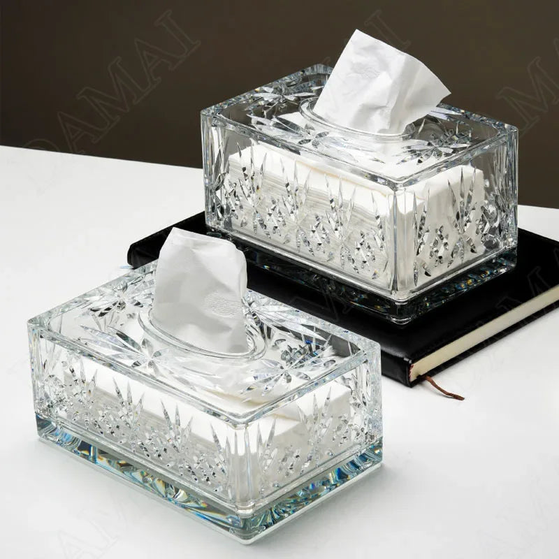 Acrylic Tissue Box – Stylish Tissue Holder - Clarify.pk