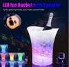 Wireless Speaker Drink Cooler with LED Lights