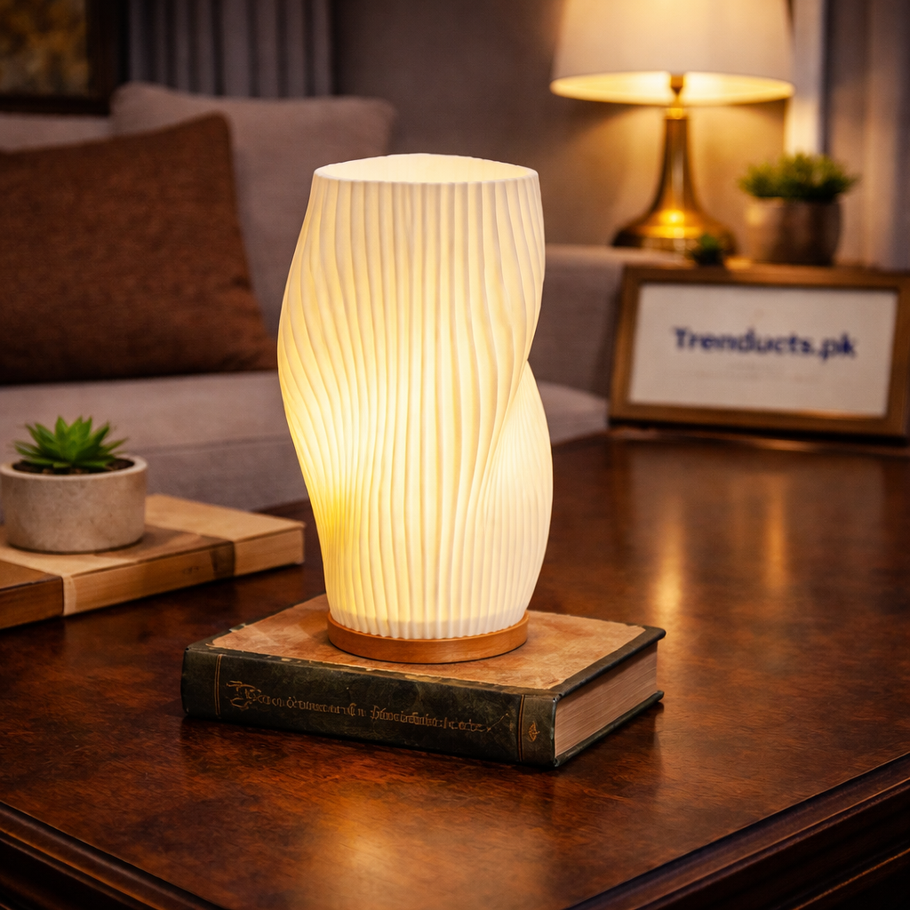 Premium LED Vase Lamp – Decorative Floral Mood Light & Modern Flower Vase