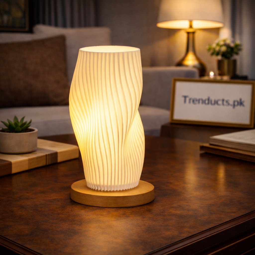 Premium LED Vase Lamp – Decorative Floral Mood Light & Modern Flower Vase
