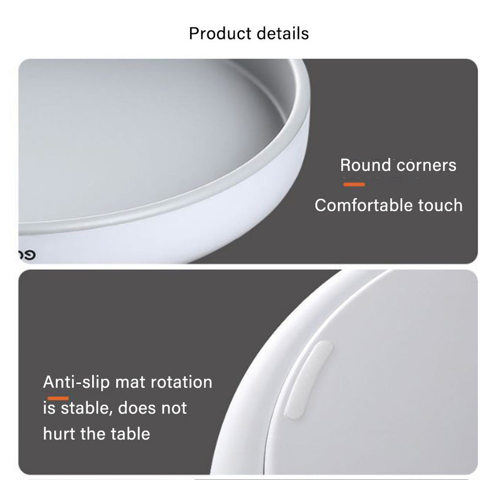 Ecoco 360° Rotating Storage Tray – Smooth-Glide Lazy Susan