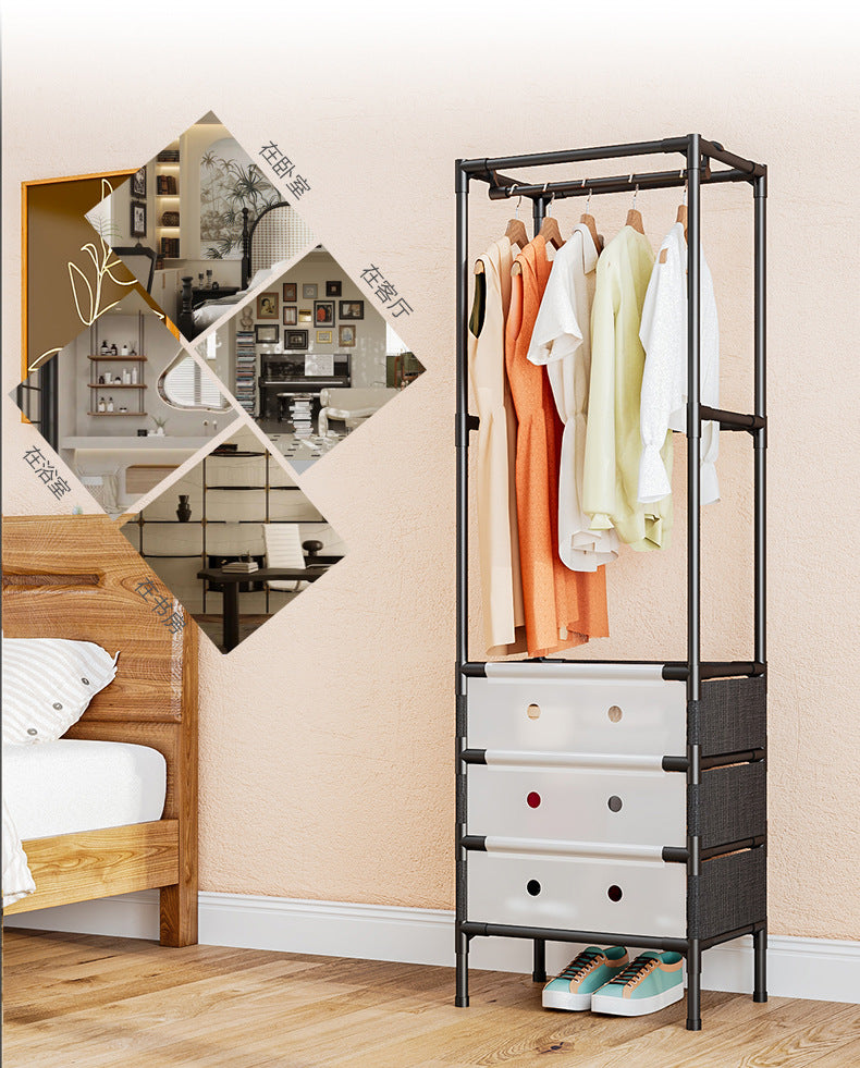 Multi-Functional Modular Wardrobe System – Heavy-Duty Space-Saving
