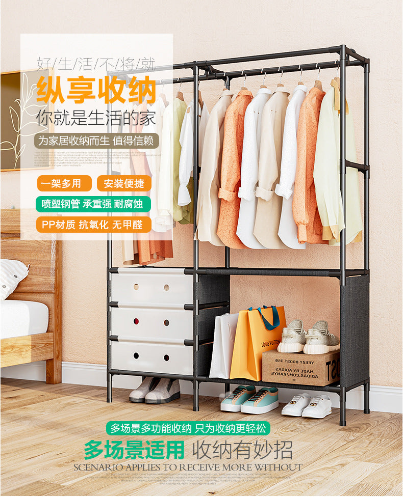 Multi-Functional Modular Wardrobe System – Heavy-Duty Space-Saving