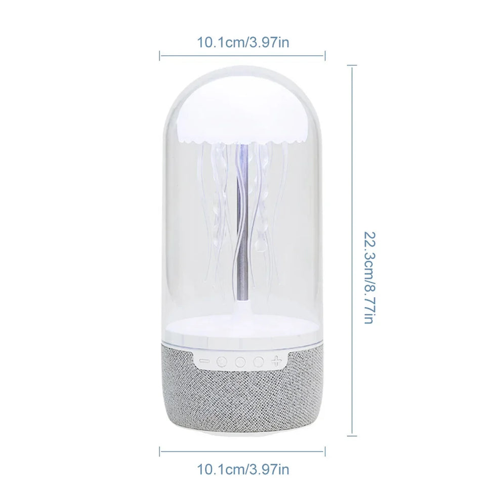 Jellyfish Bluetooth Speaker – HiFi Wireless Sound & LED Mood Light