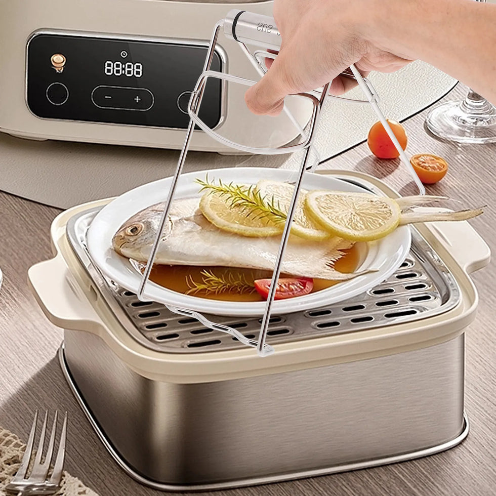 Stainless Steel Hot Dish Plate Clip – Heat Resistant