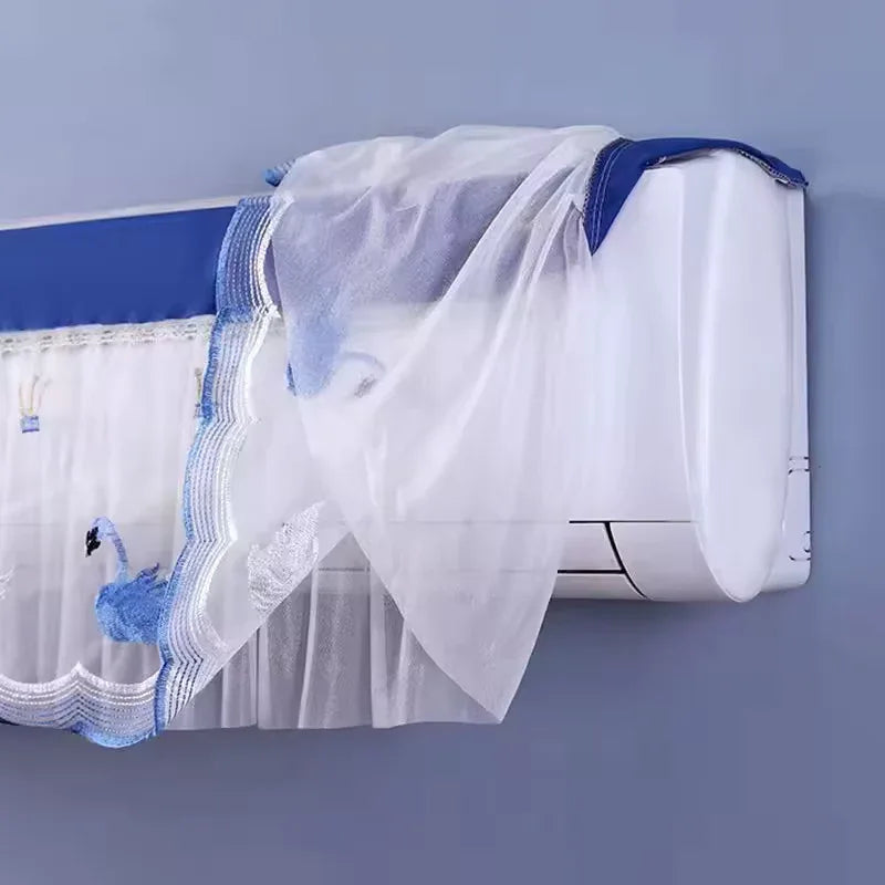 Air Conditioner Dust Cover – Wall-Mounted Washable AC Protector (Random)