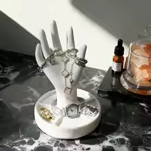 Hand-Crafted Sculptural Jewelry Holder & Display Dish