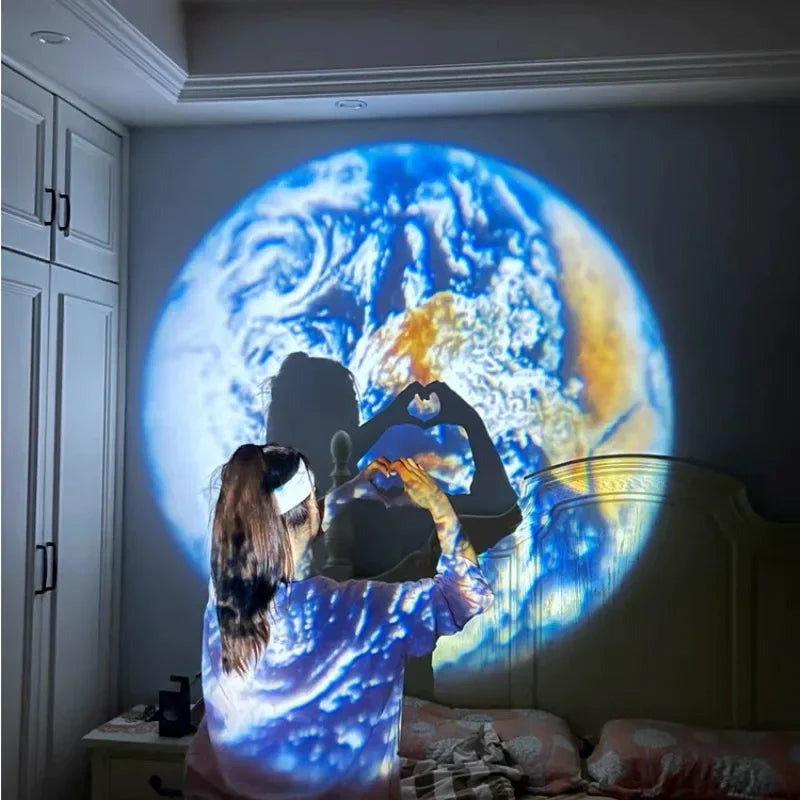 Mini Projection Lamp galaxy projector light for bedroom and kids room